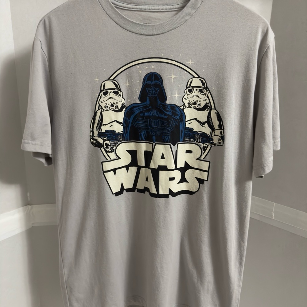 MAD Engine Star Wars Gray Graphic Tee